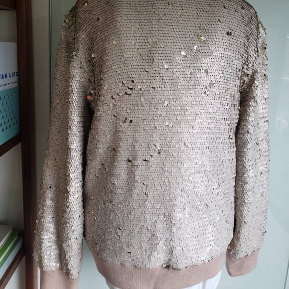 NWT - bl-nk London - Kimberly sequin bomber jacket - Picture 7 of 13